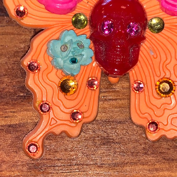 Rare Vintage Tarina Tarinto Rhinestone Butterfly Ring - Picture 10 of 17